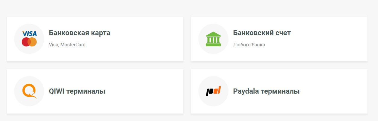 варианты оплаты займа через личный кабинет